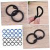 Veemoon 20 Pack Silicone Dog Tag Mute Rings view 3