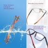 Banogalle Zoom Reading Glasses, Sporty Progressive Auto-Focus Glasses with Blue-Light Protection for Presbyopia (Clear-5, 1.0x) view 2