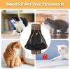 Generic Large Hanging Hammock for Cats, Mesh Sleeping Cave view 4