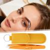 Eyebrow Tweezers for Plucking Eyebrows and Facial Hair view 3