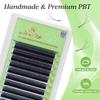 GLAMLASH 3D W Lash Extensions, Premade Fans, Volume (3D, 0.07, C, 15 mm) view 4