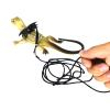 ECVGHD Lizard Leash Set for Small Bearded Dragons, Adjustable Harness with Soft Wing Decoration view 2