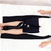 Patient Incontinence Catheter Pants, Reusable Clothing, Blue, M view 2