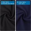 Patient Incontinence Catheter Pants, Reusable Clothing, Blue, M view 4