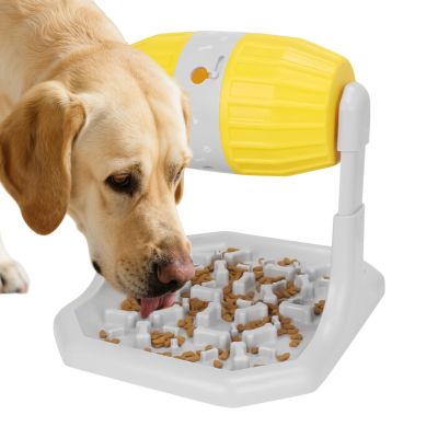 Slow Feeder Dog Bowl, Slow-Feed Puzzle Bowl