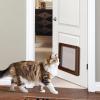 Dog Door Barrier, Flap, Gate and Wall view 2