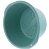 STOBAZA Large Foot Bath Bucket with Massage Function and Phone Holder, Green view 1