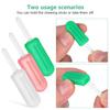 Silicone Aligner Chewies with Handles, 6-Piece Popsicle Shape view 2