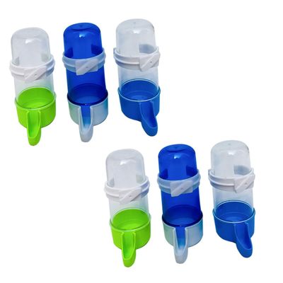 Automatic Bird Water Dispenser, 6-Pack, Plastic