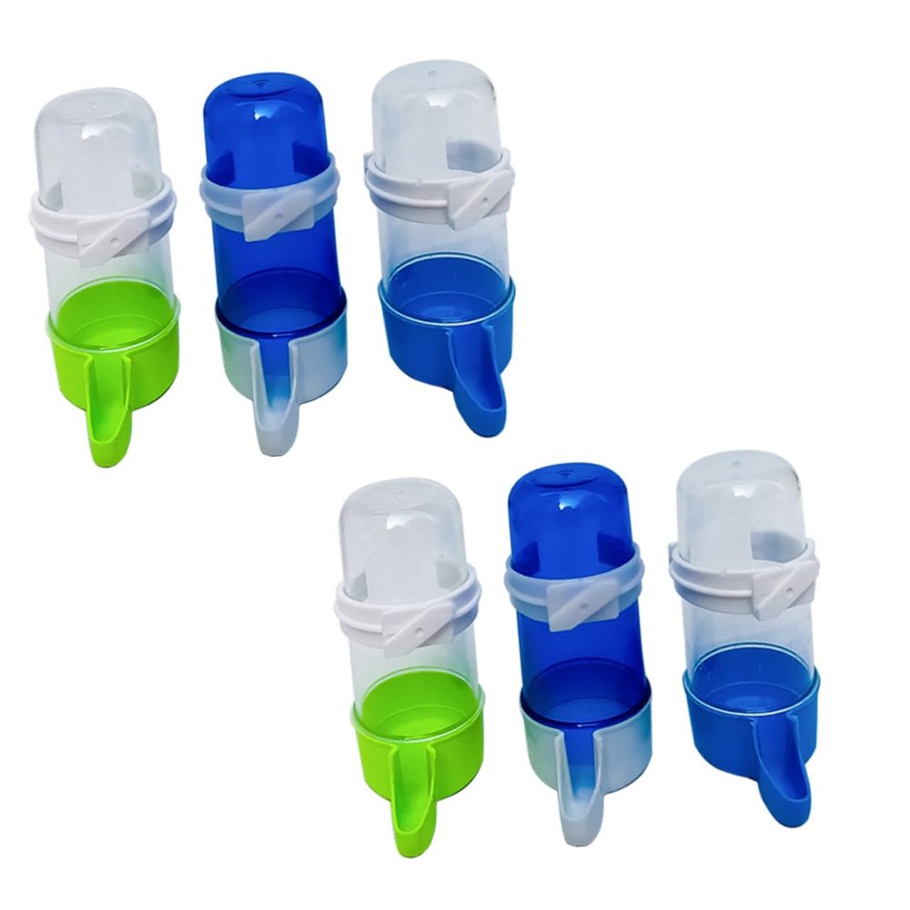 Automatic Bird Water Dispenser, 6-Pack, Plastic