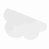 Tnfeeon Cat Feeding Mat, Cloud-Shaped Silicone, Waterproof Bowl Mat for Small to Medium Cats and Dogs, 47 x 25.9 cm (White) view 2