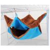 KIXZSAZ Plush Hamster Hammock, Blue, Small, 20 x 20 cm view 4
