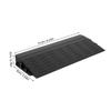 DOITOOL Threshold Ramp for Robot Vacuums, Black Plastic, 2-Pack view 2