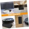 DOITOOL Threshold Ramp for Robot Vacuums, Black Plastic, 2-Pack view 3