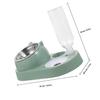 Homoyoyo Automatic Water Bowl and Food Dispenser for Dogs and Cats, Green view 2