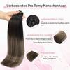 Sweetmet Pro 2.0 Clip-In Human Hair Extensions, 120 g, 7 Pieces view 4