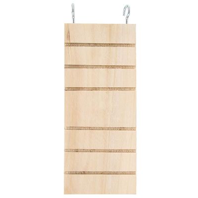 Haofy Hanging Ladder for Hamsters, 16 cm Wooden Climbing Toy