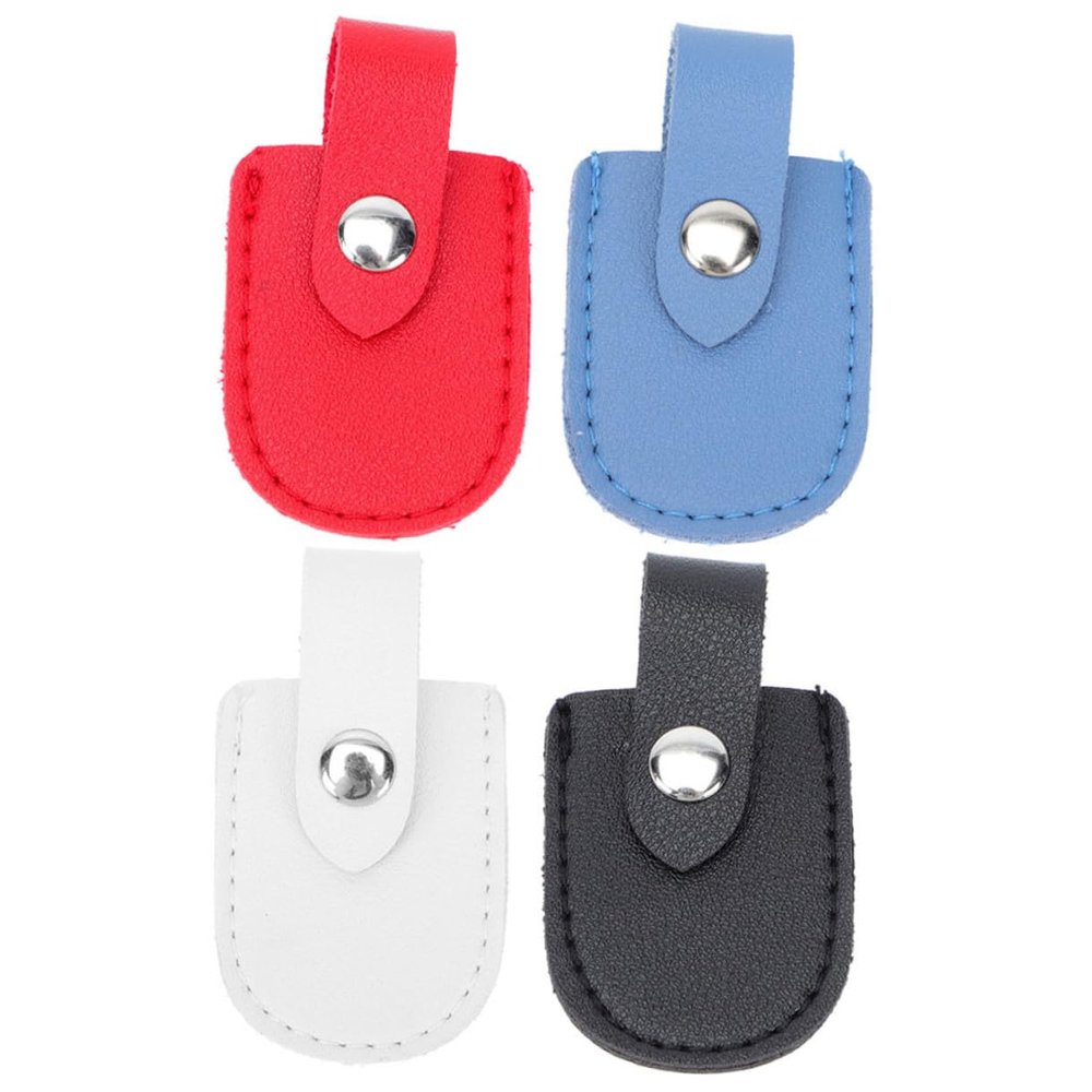 COLLBATH Cuticle Scissors Protective Pouch, Small Reusable PU Case