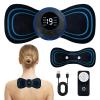 Colexy Mini Neck Massager with 2 Massage Pads, 8 Modes and 19 Intensity Levels view 4