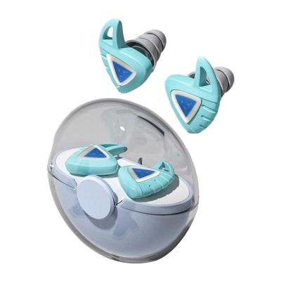 Earplugs for Noise Reduction, 38 dB SNR, 1 Pair, Super-Soft Silicone