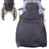 Wheelchair Blanket | Extended Adjustable Safety Strap | Warm Cover for Indoor and Outdoor Use view 1