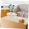 Beige Plastic Hamster Carriers, 2-Pack, Portable view 3