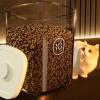 UPALDHOU Pet Food Container, Airtight 10 L Storage Container with Measuring Cup view 3