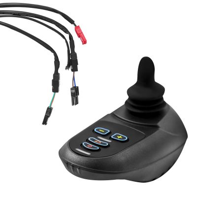 24V Electric Wheelchair Joystick Controller, 5-Speed Adjustable Replacement