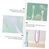 GOOHOCHY Children's Toothbrushes, 4-Pack, Soft Bristles, PP and PBT, Random Color, for Boys Ages 3+ view 4