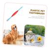SHINEOFI Dual-Sided Pet Toothbrush for Dogs and Cats view 2