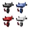 mophrati Durable Motorcycle and Bicycle Phone Holder, M6 Black view 4