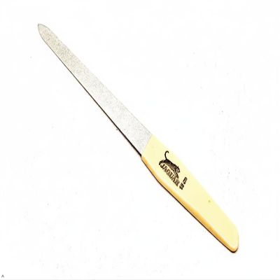 Professional Double-Sided Jaguar Steel Nail File, 18 cm