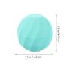 MAGICLULU Small Plastic Ball Lip Balm Container, Refillable with Leakproof Screw Cap for Travel and Everyday Use view 2
