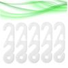 Mask Ear Loop Extenders, 30 Pieces, Adjustable PP S-Hooks view 3