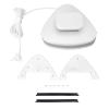 Double-Sided Glass Cleaner, Efficient Magnetic Window Wiper, Heimbro, Triangular Shape (8–15) view 1