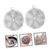 Ipetboom 2-Pack 316 Stainless Steel Chain-Mail Pot Scrubbers, Dishwasher-Safe view 2