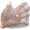 Ipetboom 2-Pack 316 Stainless Steel Chain-Mail Pot Scrubbers, Dishwasher-Safe view 3