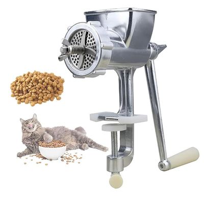 Manual Pellet Machine for Pet Food, Stainless Steel Dies, 1.58 mm