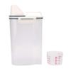 Haofy Pet Food Storage Container, Double-Sealed PP, 2 kg Capacity view 1