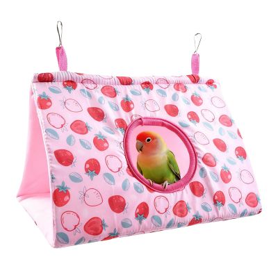 Bird Bed - Warm Climbing House | Lovebird House for Winter Cage