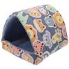 NUOBESTY Hamster Nest Soft Cotton Pet House 19x18cm view 1