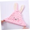 TOPBATHY Cartoon Bunny Children's Polyester Hair-Drying Cap, Super Absorbent, Random Color view 2