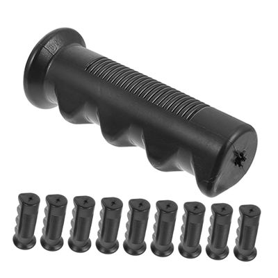 GANAZONO 6-Piece Non-Slip Rubber Wheelchair Grip Covers, 18 mm Opening Diameter, Durable Safety Covers for Manual Wheelchair Handles