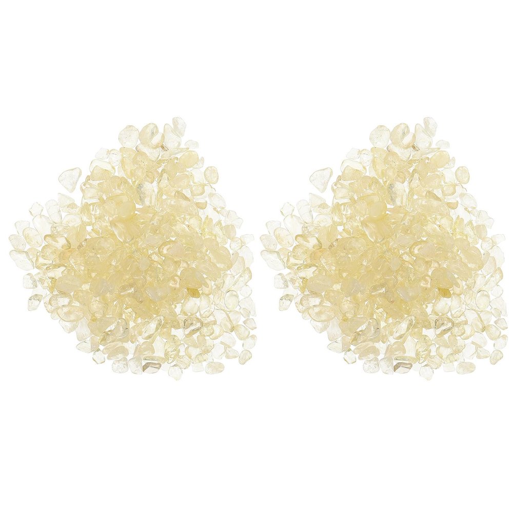 ORFOFE Natural Yellow Crystal Stones for Aquariums