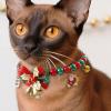 Christmas Collar for Dogs | Collar for Female Puppies with Bells and Charms view 3