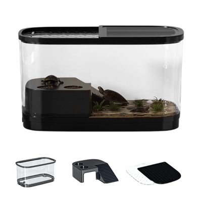 Turtle Aquarium with Basking Platforms