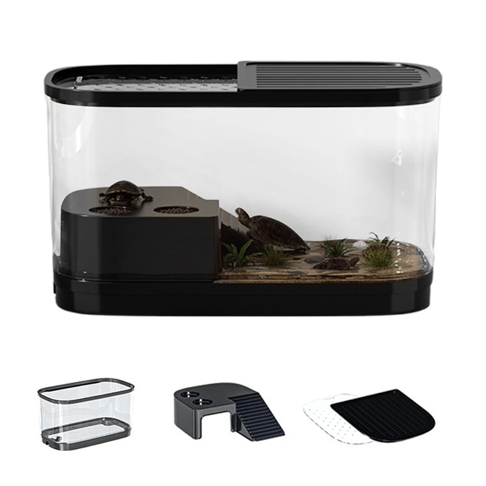 Turtle Aquarium with Basking Platforms