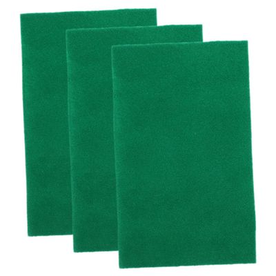 WEKAMOS 3-Piece Reptile Cage Liners, Polyester Carpet Mats, Green