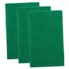 WEKAMOS 3-Piece Reptile Cage Liners, Polyester Carpet Mats, Green view 1