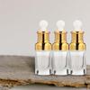 LOLIPPYY 10-Piece Transparent Glass Bottles for Essential Oils, Durable Refillable Containers with Tight Seals for Aromatherapy, Perfume, Cosmetics, and Travel view 4